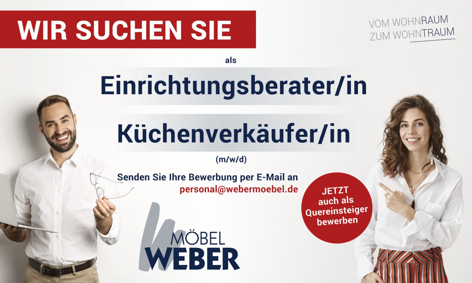 Einrichtungshaus Weber Stellenanzeige Verkäufer