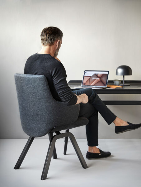 Stressless Laurel Low large arm Calido Dark Grey D200 Black Model A_HF_landau_karlsruhe_neustadt