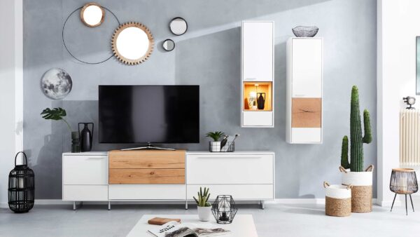 Interliving Wohnzimmer Serie 2102 – Wohnwand 51 0811 D