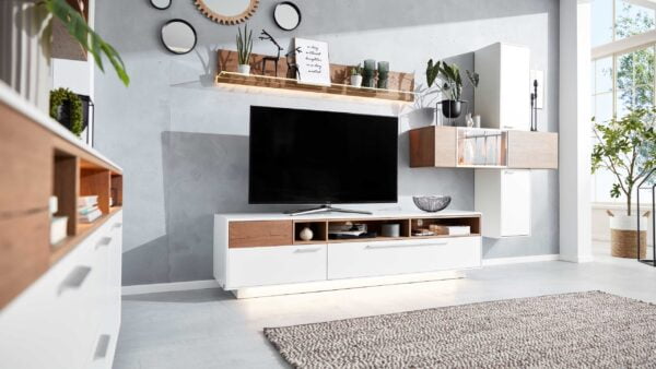 Interliving Wohnzimmer Serie 2102 – Wohnkombination 51 0813 D