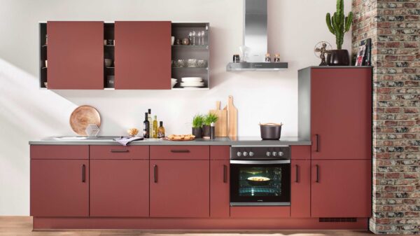 nobilia® Einbauküche Easytouch mit LEONARD-Elektrogeräten
