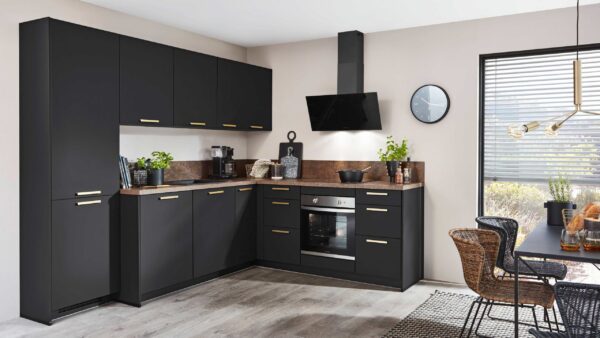 nobilia® Einbauküche Easytouch mit LEONARD-Elektrogeräten