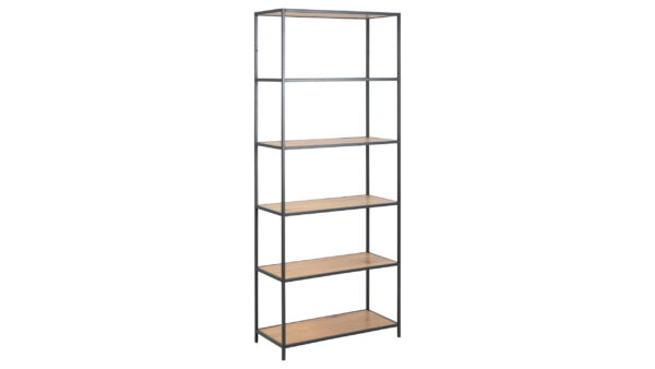 Regal Seaford im Industrielook als Wohnzimmermöbel