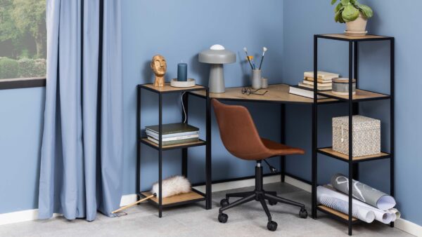 Regal Seaford im Industrielook als Wohnmöbel