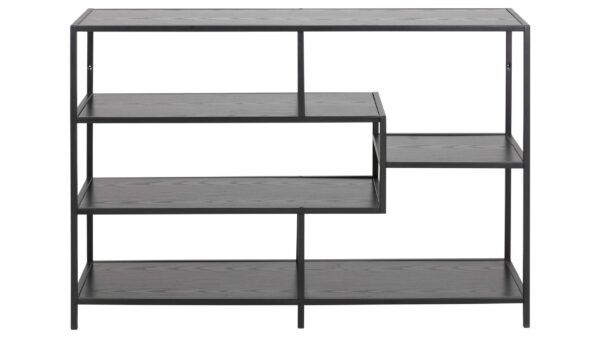 Regal Seaford im Industrielook als Wohnzimmermöbel