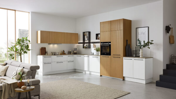 Interliving Küche Serie 3082 mit SIEMENS Einbaugeräten