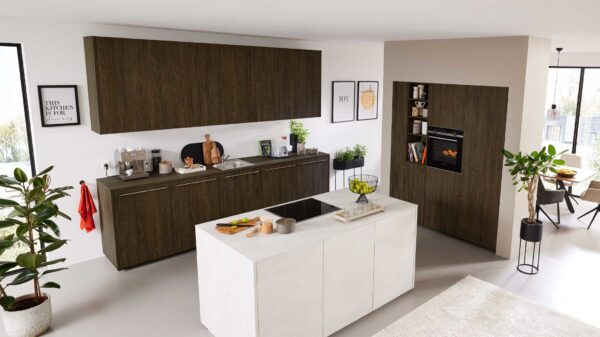 Interliving Küche Serie 3112 mit SIEMENS Einbaugeräten