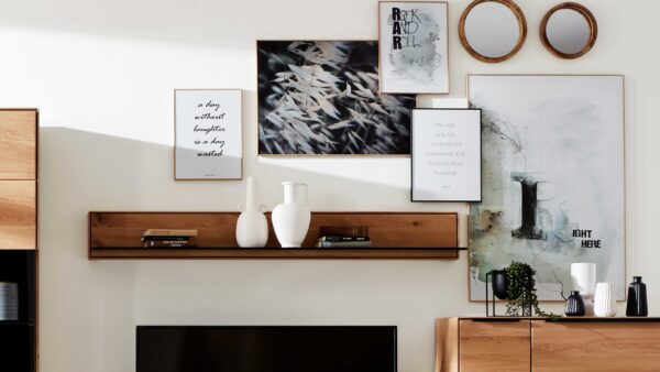 Interliving Wohnzimmer Serie 2020 – Wandboard 151851