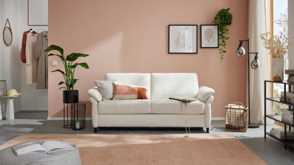 Interliving Schlafsofa Serie 4700 – Schlafsofa 120LÄ
