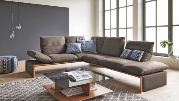 KOINOR Leder-Ecksofa Harriet