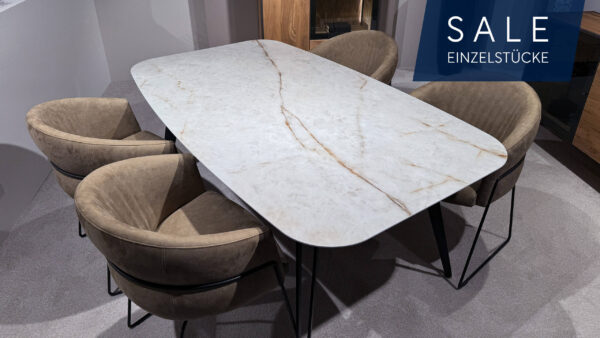 ABVERKAUF Tischgruppe Maggie, Alo 