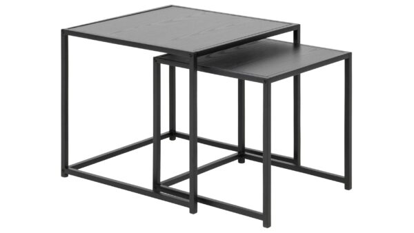 Beistelltisch-Set Seaford im Industrielook bzw. Beistelltische