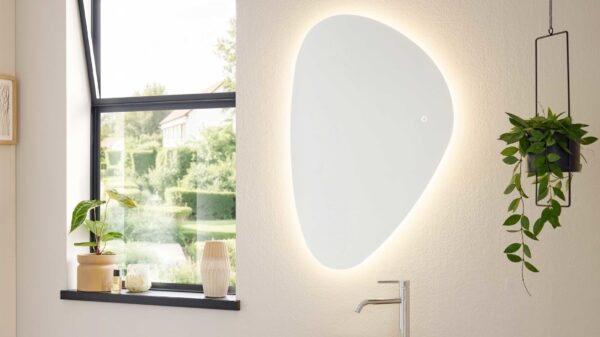 Interliving Bad Serie 3715 – Spiegel mit LED-Beleuchtung