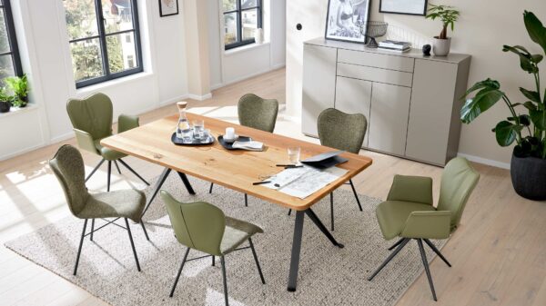 Interliving Esszimmer Serie 5115 – Essgruppe in warmen Tönen