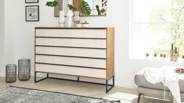 Interliving Kleiderschrank Serie 1205 – Schubladenkommode