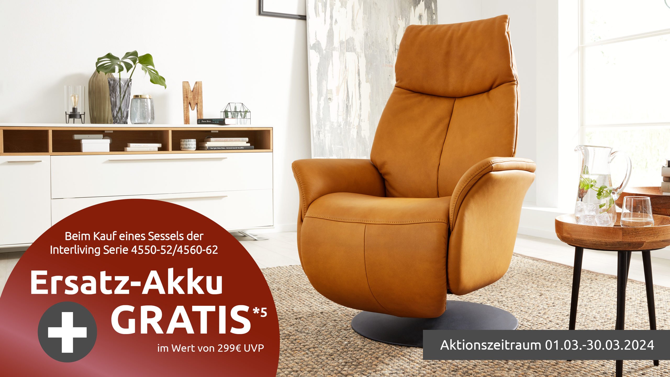 Interliving Sessel Serie 4550 - Sessel 35O44