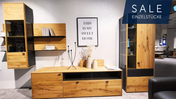 ABVERKAUF Wohnwand Interliving 5604 aus der Ausstellung